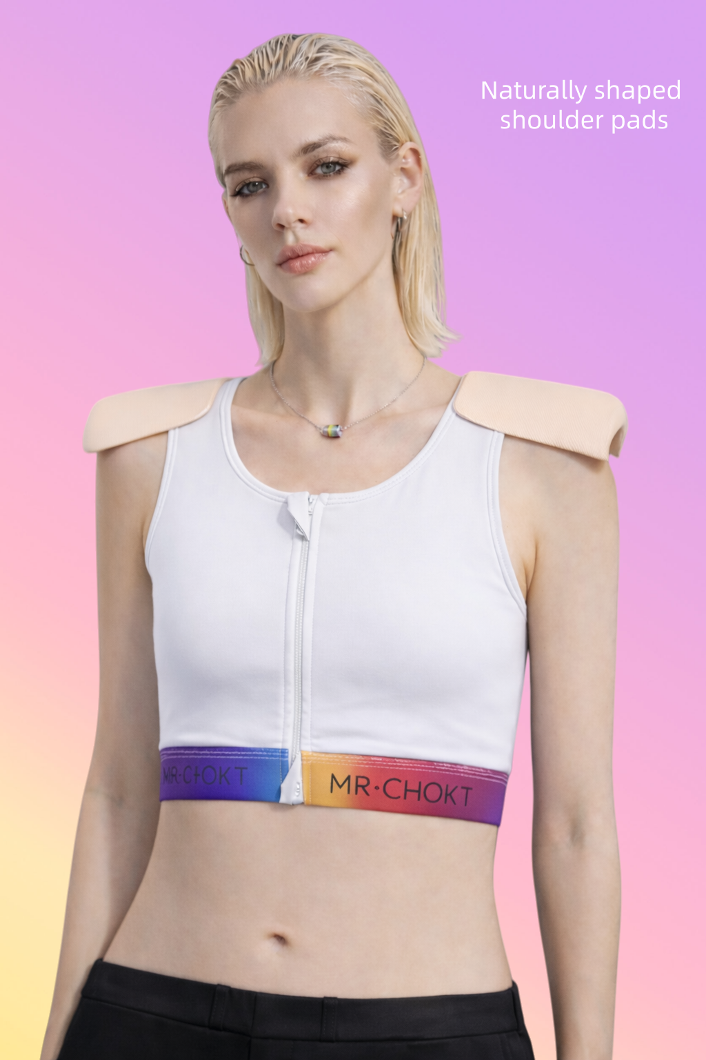 CosmicOtaku Modular Shoulder Bodywear Triple-Layer Front · Breathable Mesh Back · YKK Zipper · Adjustable Shoulder System ﻿