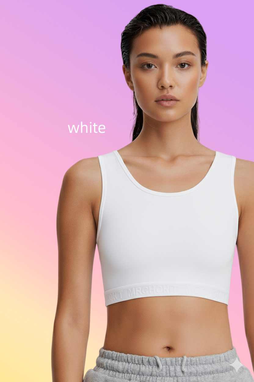 CosmicOtaku  Performance Bodywear ﻿ Triple-Layer Front · Breathable Mesh Back · Pullover Design · Stable Underbust Band