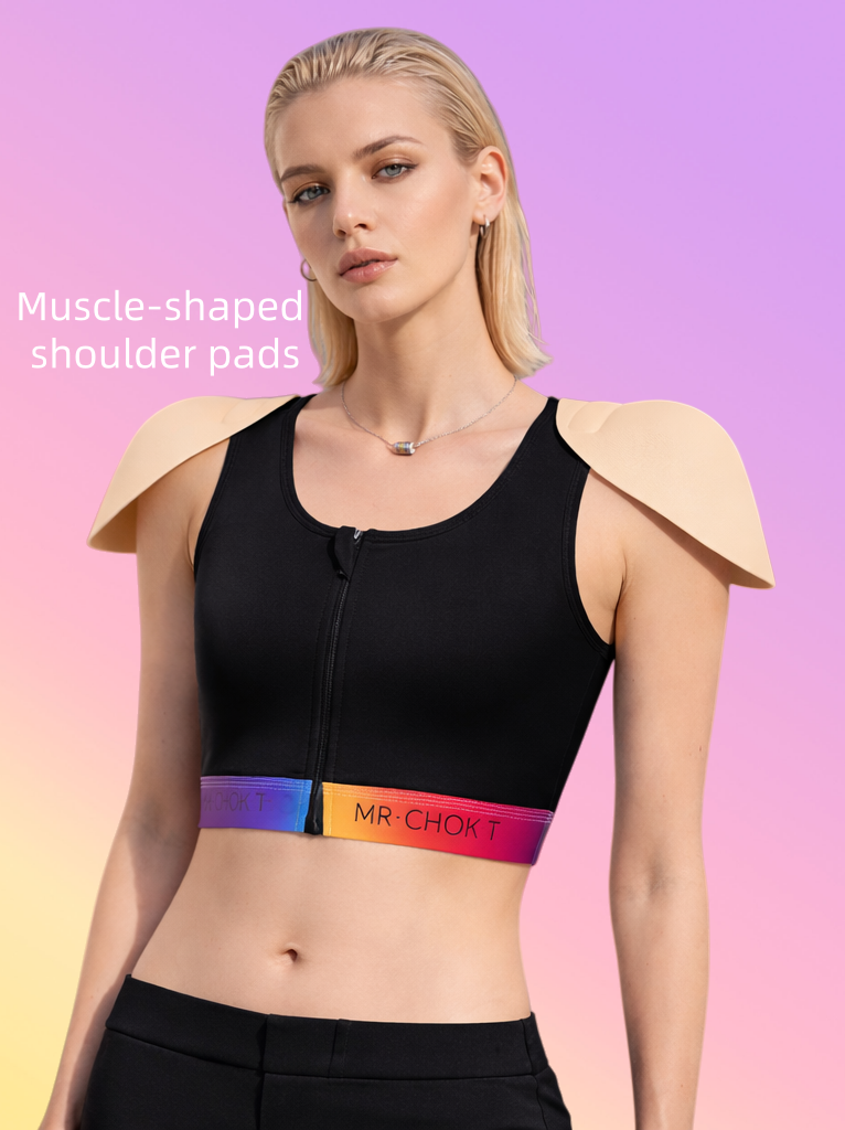 CosmicOtaku Modular Shoulder Bodywear Triple-Layer Front · Breathable Mesh Back · YKK Zipper · Adjustable Shoulder System ﻿